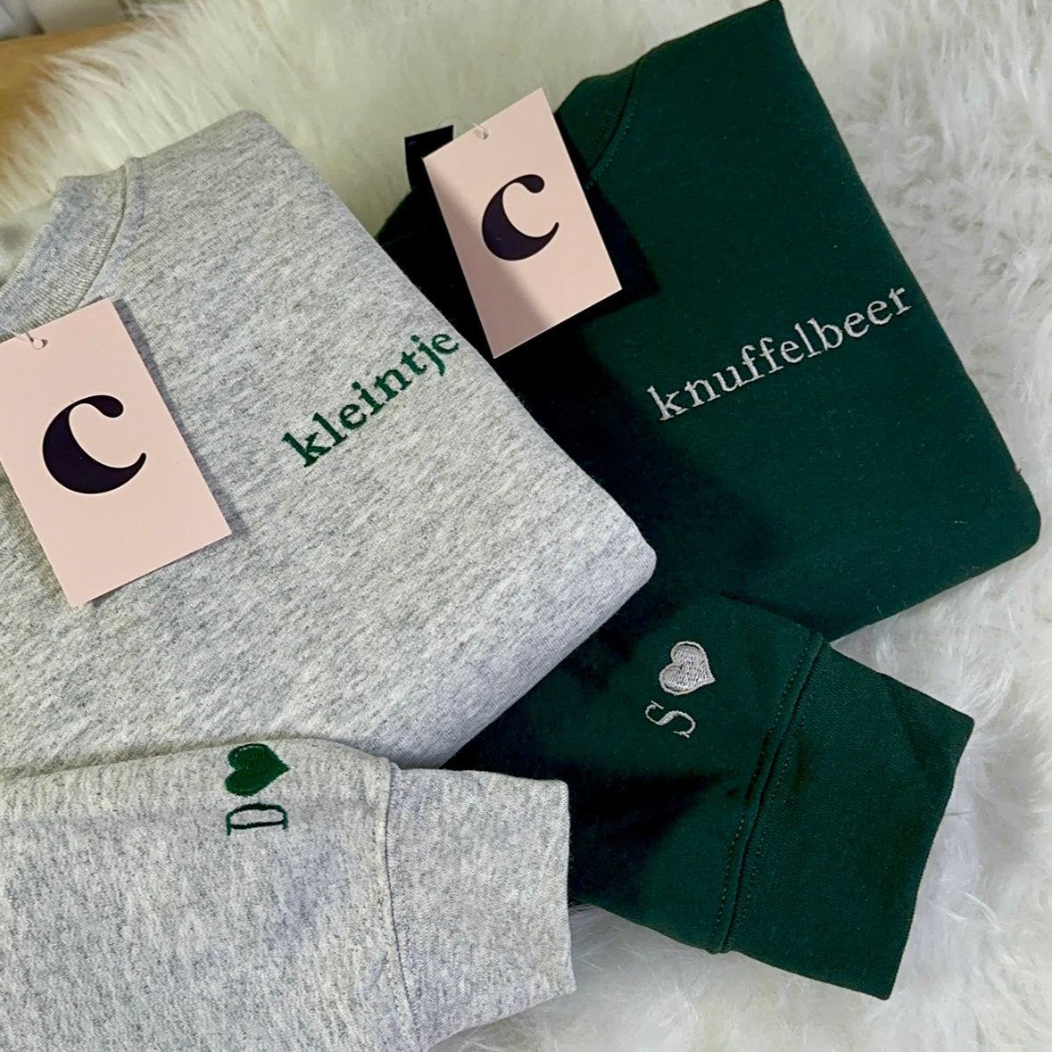 Hoodie met eigen tekst